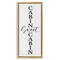 Stupell Industries Sweet Cabin Vertical Words Floating Frame, design by Lux + Me Designs